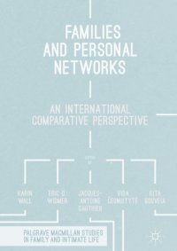 cover of the book Families and personal networks: an international comparative perspective