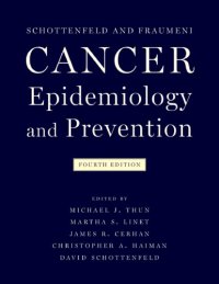 cover of the book Schottenfeld and Fraumeni cancer epidemiology and prevention