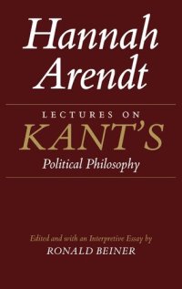 cover of the book Lectures on Kant's Political Philosophy