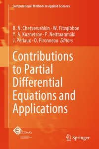 cover of the book Contributions to partial differential equations and applications