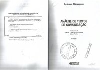 cover of the book Análise de textos de comunicação