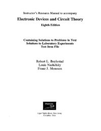 cover of the book Electronic_Devices_and_Circuit_Theory_Solution_manual