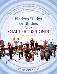 cover of the book Modern etudes and studies for the total percussionist