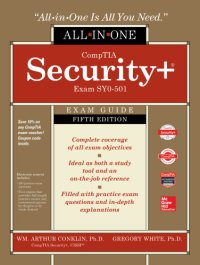 cover of the book CompTIA security+ all-in-one exam guide, (Exam SY0-501)