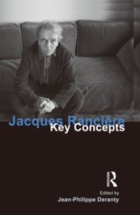 cover of the book Jacques Rancière key concepts