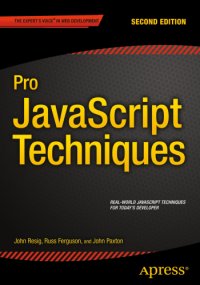 cover of the book Pro JavaScript Techniques