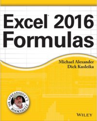 cover of the book Excel 2016 Formulas