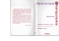 cover of the book Feminismo e anarquismo no Brasil: audácia de sonhar