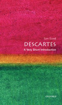 cover of the book Descartes: a very short introduction