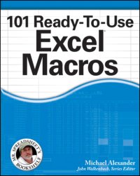 cover of the book 101 Ready-To-Use Excel Macros