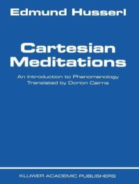 cover of the book Cartesian Meditations: An Introduction to Phenomenology