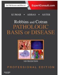 cover of the book Robbins and Cotran Pathologic Basis of Disease, Professional Edition