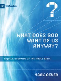 cover of the book What does God want of us anyway?: a quick overview of the whole Bible