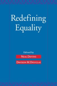 cover of the book Redefining equality