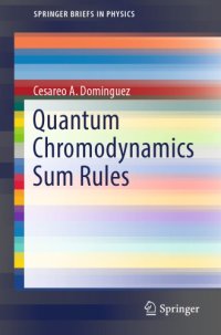 cover of the book Quantum chromodynamics sum rules