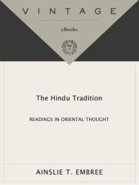 cover of the book The Hindu Tradition: Readings in Oriental Thought