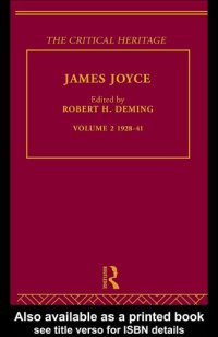 cover of the book James Joyce. Volume 2, 1928-1941