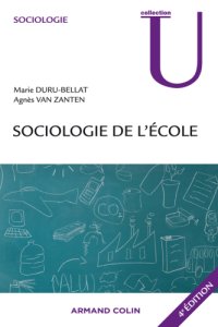 cover of the book Sociologie de l'école