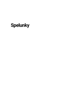 cover of the book Spelunky