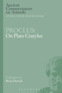 cover of the book Proclus: On Plato Cratylus