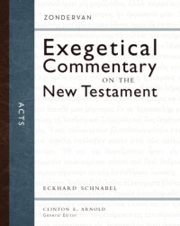 cover of the book Acts: Zondervan Exegetical commentary on the New Testament