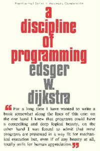 cover of the book A Discipline of Programming