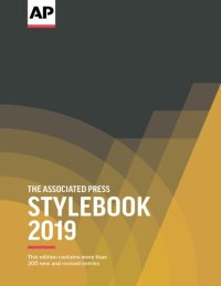 cover of the book 2019 AP STYLEBOOK (Spiral-Bound)