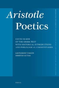 cover of the book Aristotle Poetics: Editio Maior of the Greek Text with Historical Introductions and Philological Commentaries