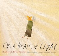 cover of the book On a beam of light: a story of Albert Einstein