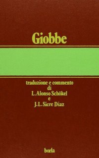 cover of the book Giobbe. Commento teologico e letterario