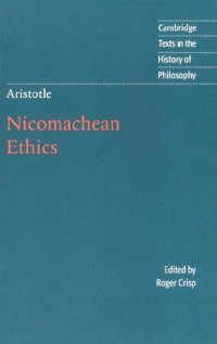 cover of the book Aristotle: Nicomachean Ethics (Cambridge Texts in the History of Philosophy)