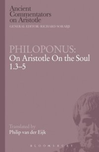 cover of the book On the Aristotle on the soul 1.3-5