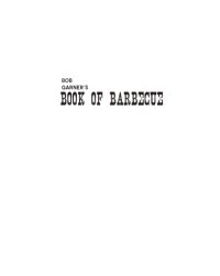 cover of the book Bob Garner's book of barbecue: North Carolina's favorite food