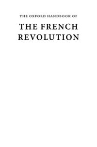 cover of the book The Oxford Handbook of the French Revolution