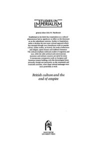 cover of the book British Culture and the End of Empire