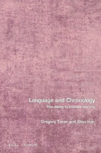 cover of the book Language and Chronology: Text Dating by Machine Learning