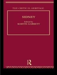 cover of the book Sidney the critical heritage