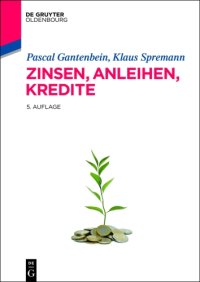 cover of the book Zinsen, Anleihen, Kredite