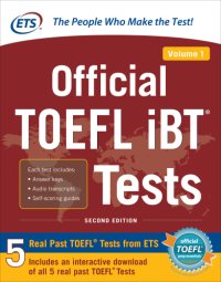 cover of the book Official TOEFL iBT tests. Vol. 1