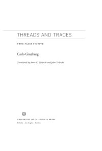 cover of the book Threads and Traces