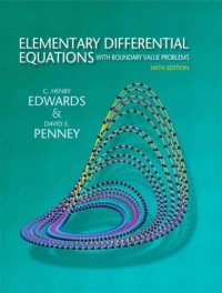 cover of the book Elementary differential equations