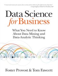 cover of the book Data science for business