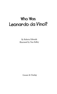 cover of the book Who Was Leonardo da Vinci?