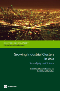 cover of the book Growing industrial clusters in Asia: serendipity and science