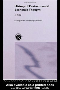 cover of the book History of Environmental Economic Thought