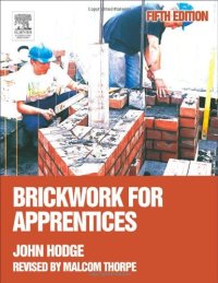 cover of the book Brickwork for Apprentices