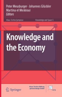 cover of the book Knowledge and the Economy