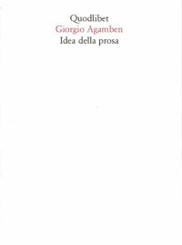 cover of the book Idea della prosa