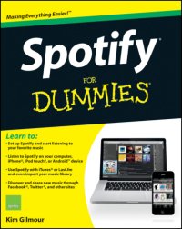 cover of the book Spotify For Dummies