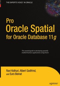 cover of the book Pro Oracle Spatial for Oracle Database 11g